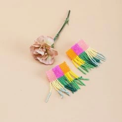 MAY MARTIN X THE SHOP CASA CLARA Hailee Beaded Fringe Earring