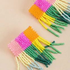 MAY MARTIN X THE SHOP CASA CLARA Hailee Beaded Fringe Earring