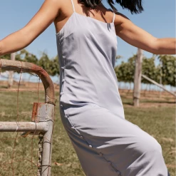 GIRL AND THE SUN GIRL & THE SUN Brielle Midi Slip Dress