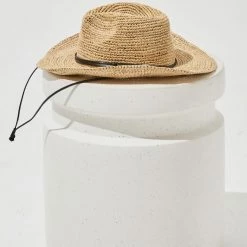 LSPACE L*SPACE Willy Raffia Cowboy Hat