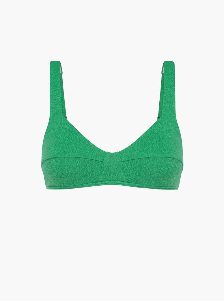 PEONY SWIM PEONY <br> Panelled Crop Top <br><small><i> (More Colors Available) </small></i> 4 PEONY SWIM PEONY Panelled Crop Top (More Colors Available)