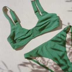 PEONY SWIM PEONY Panelled Crop Top (More Colors Available)