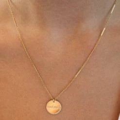 PARADIGM Gratitude Coin Necklace MAY MARTIN X THE SHOP