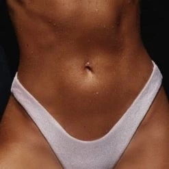 ITS NOW COOL IT'S NOW COOL The 90's Lurex Bottom - Blush Pink