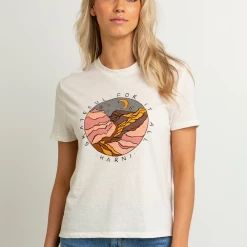 TOPS HARNI Harper Print Graphic Tee