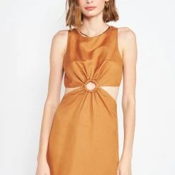 EN SAISON Sophie Linen Mini Dress