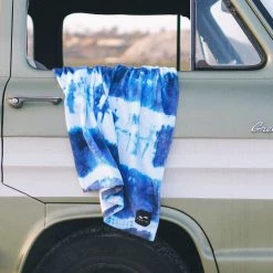 SLOWTIDE Indigo Sun Batik Towel BEAUTY / BEACH / HOME