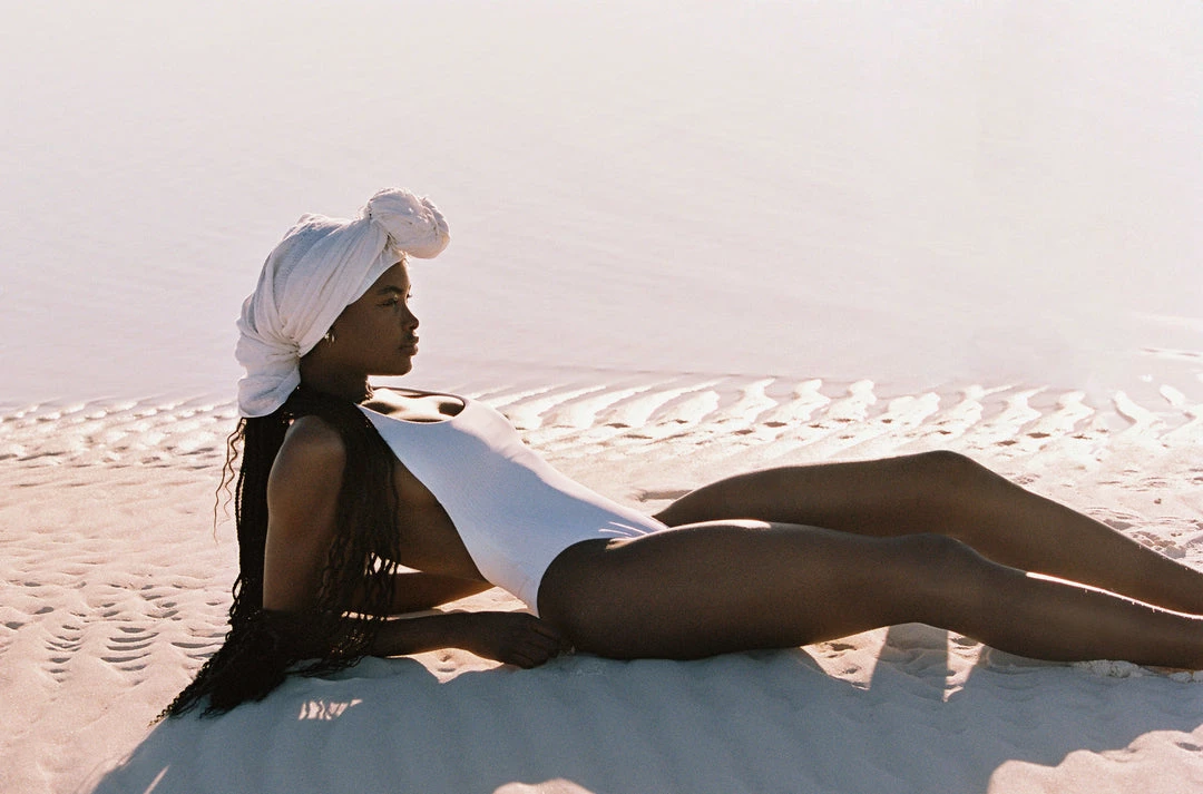 VITAMIN A <br> Alia Halter One Piece <br><small><i> (More Colors Available) </small></i> 12 VITAMIN A Alia Halter One Piece (More Colors Available)