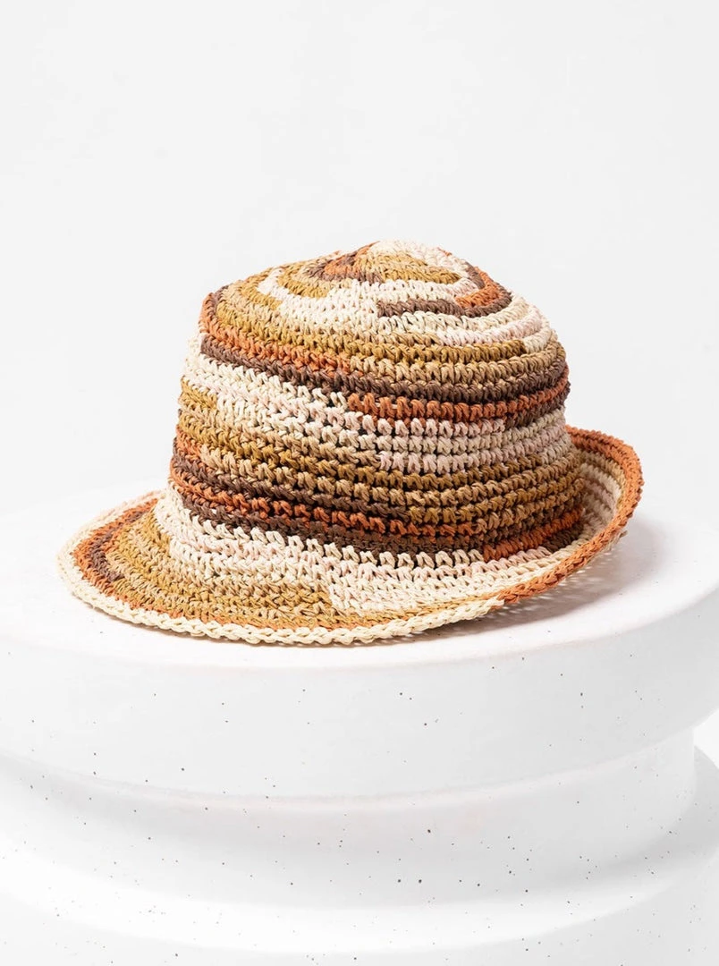 LSPACE L*SPACE <br> Brie Rafia Bucket Hat BACK IN STOCK 4 LSPACE L*SPACE Brie Rafia Bucket Hat BACK IN STOCK