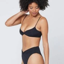 LSPACE L*SPACE Nancy Lee V High Waist Bottom