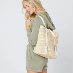 LSPACE L*SPACE Summer Days Straw Backpack L*SPACE POP-UP SHOP
