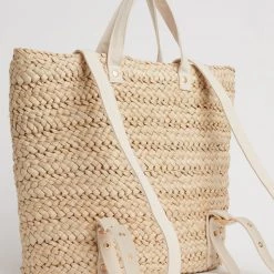 LSPACE L*SPACE Summer Days Straw Backpack L*SPACE POP-UP SHOP