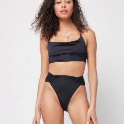 LSPACE L*SPACE POP-UP SHOP L*SPACE <br> Arlo Shirred High Waist Bottom 10 LSPACE L*SPACE POP-UP SHOP L*SPACE Arlo Shirred High Waist Bottom