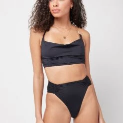 LSPACE L*SPACE POP-UP SHOP L*SPACE Arlo Shirred High Waist Bottom