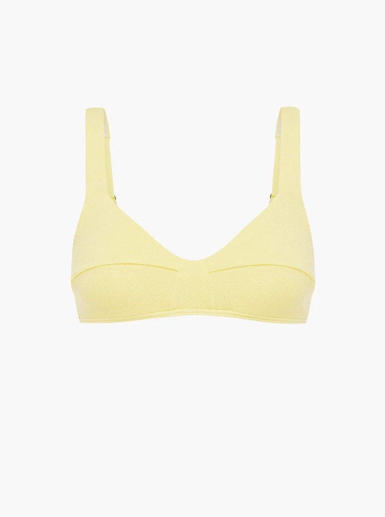 PEONY SWIM PEONY <br> Panelled Crop Top <br><small><i> (More Colors Available) </small></i> 10 PEONY SWIM PEONY Panelled Crop Top (More Colors Available)