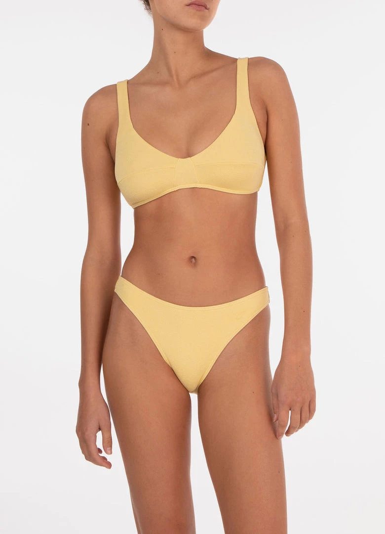 PEONY SWIM PEONY <br> Panelled Crop Top <br><small><i> (More Colors Available) </small></i> 12 PEONY SWIM PEONY Panelled Crop Top (More Colors Available)