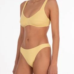 PEONY SWIM PEONY <br> Panelled Crop Top <br><small><i> (More Colors Available) </small></i> 22 PEONY SWIM PEONY Panelled Crop Top (More Colors Available)