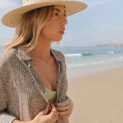 LSPACE BACK IN STOCK L*SPACE Wayne Straw Beach Hat