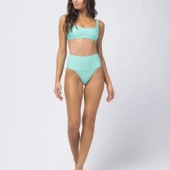 LSPACE BACK IN STOCK L*SPACE Desi EcoChic REPREVE High-Waist Classic Bottom (More Colors Available)