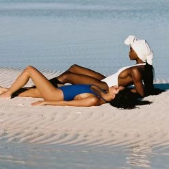 VITAMIN A <br> Alia Halter One Piece <br><small><i> (More Colors Available) </small></i> 24 VITAMIN A Alia Halter One Piece (More Colors Available)