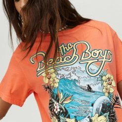 DAYDREAMER Beach Boys Surf's Up Boyfriend Tee TOPS