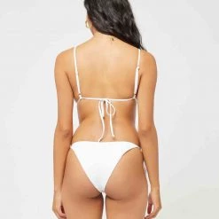 LSPACE L*SPACE <br> Brittany Pointelle Rib Tri Top 10 LSPACE L*SPACE Brittany Pointelle Rib Tri Top