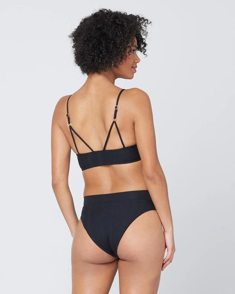 LSPACE L*SPACE POP-UP SHOP L*SPACE <br> Siren Pointelle Rib V-Top <br><small><i> (More Colors Available) </small></i> 5 LSPACE L*SPACE POP-UP SHOP L*SPACE Siren Pointelle Rib V-Top (More Colors Available)