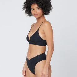 LSPACE L*SPACE POP-UP SHOP L*SPACE <br> Siren Pointelle Rib V-Top <br><small><i> (More Colors Available) </small></i> 20 LSPACE L*SPACE POP-UP SHOP L*SPACE Siren Pointelle Rib V-Top (More Colors Available)
