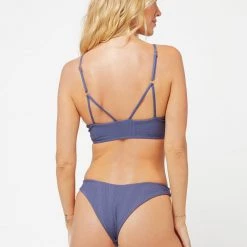 LSPACE L*SPACE Cabana Pointelle Rib Bitsy Bottom