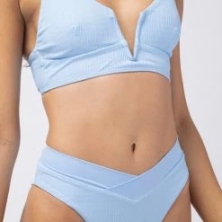 LSPACE L*SPACE POP-UP SHOP L*SPACE <br> Siren Pointelle Rib V-Top <br><small><i> (More Colors Available) </small></i> 22 LSPACE L*SPACE POP-UP SHOP L*SPACE Siren Pointelle Rib V-Top (More Colors Available)