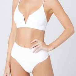 LSPACE L*SPACE POP-UP SHOP L*SPACE <br> Siren Pointelle Rib V-Top <br><small><i> (More Colors Available) </small></i> 26 LSPACE L*SPACE POP-UP SHOP L*SPACE Siren Pointelle Rib V-Top (More Colors Available)