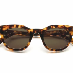 WONDERLAND SUN ACCS + WONDERLAND Perris Sunglasses - Cookies & Cream