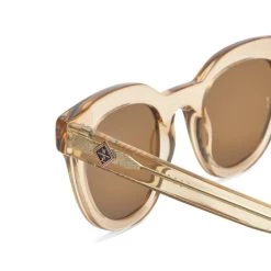 WONDERLAND SUN ACCS + WONDERLAND Perris Sunglasses - Cookies & Cream