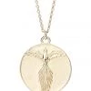TALON NYC 14kt Gold-Plated Phoenix Pendant Medallion Necklace