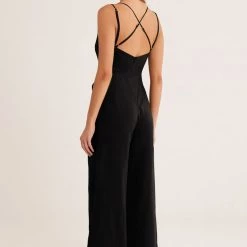 RUMER Byron Ring Linen Jumpsuit