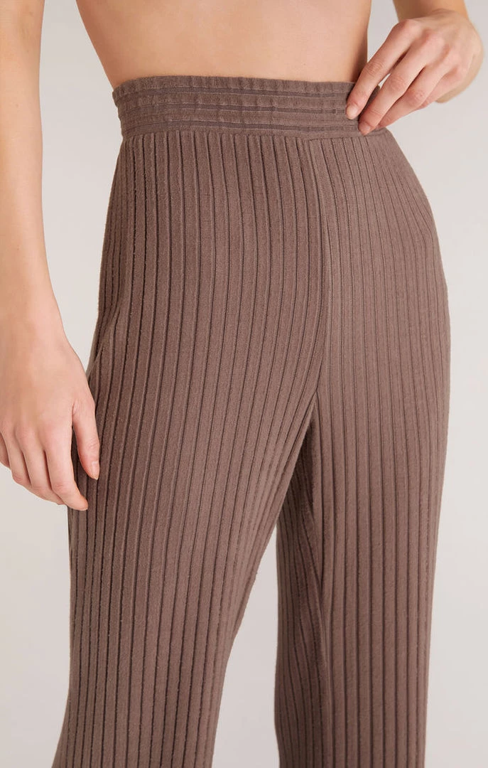 LOUNGE Z SUPPLY <br> Show Some Flare Rib Pant 6 LOUNGE Z SUPPLY Show Some Flare Rib Pant