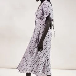 RUE STIIC Leia Floral Midi Dress