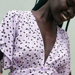 RUE STIIC Leia Floral Midi Dress