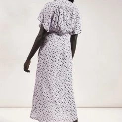 RUE STIIC Leia Floral Midi Dress