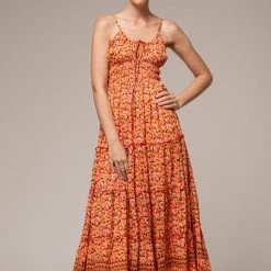 LUSANA Amita Midi Dress DRESSES