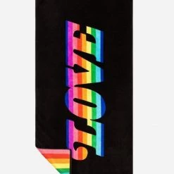 BEAUTY / BEACH / HOME SLOWTIDE Love Rainbow Towel