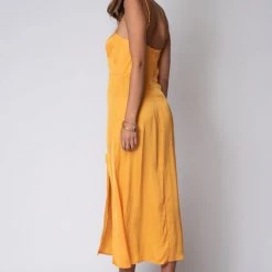 STILLWATER Corset Slip Midi Dress DRESSES