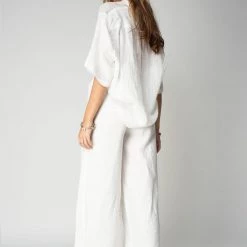 STILLWATER The Taylor Voile Linen Buttoned Shirt TOPS