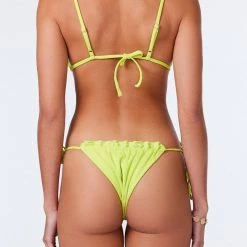 ITS NOW COOL IT'S NOW COOL The Frill Tie-Side Eco Bottom SWIM