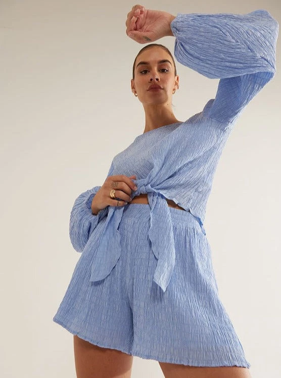 SOVERE STUDIO <br> Asher Textured Shorts 3 SOVERE STUDIO Asher Textured Shorts