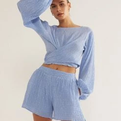 SOVERE STUDIO Asher Textured Shorts