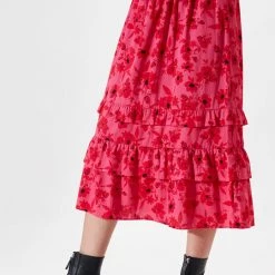 RUE STIIC Claire Floral Maxi Skirt BOTTOMS