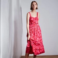 RUE STIIC Claire Floral Maxi Skirt BOTTOMS