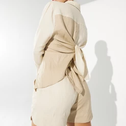 SOVERE STUDIO Vision Multi-Tie Linen Top