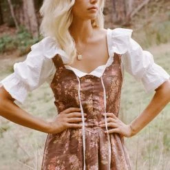 SPELL • MEADOWLAND Bo Prairie Blouse SPELL MEADOWLAND